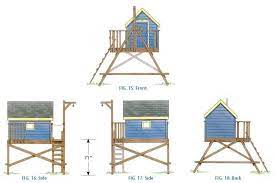 Free Deluxe Tree House Plans