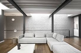 exposed brick and steel create backdrop