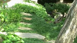 Stepping Stones And Gravel Of A Path