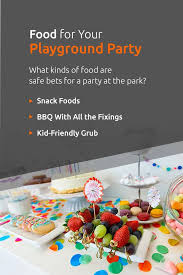 Throw A Playground Birthday Party