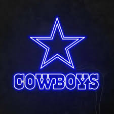 Dallas Cowboys Neon Sign Echo Neon