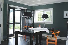 Hudson Valley Home Office With Paint