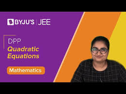 Quadratic Equation Questions