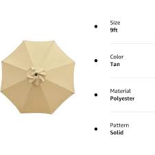 Outdoor Umbrella Canopy