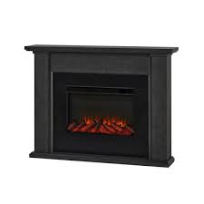 Freestanding Wooden Electric Fireplace