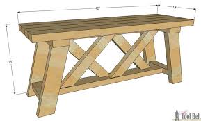 How To Build An Outdoor Bench The