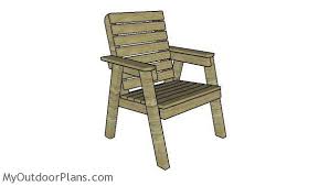 Modern Garden Chair Free Diy Plans