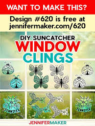 Make Easy Suncatcher Window Clings With