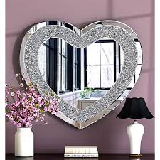 Shyfoy Heart Mirror For Wall Decor