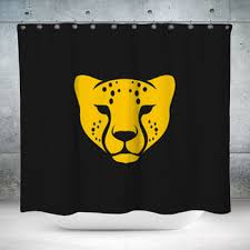 Cheetah Shower Curtains Bath Mats