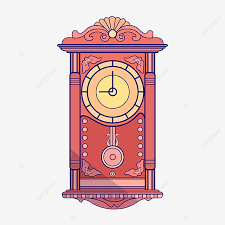 Pendulum Clock Icon Element Design