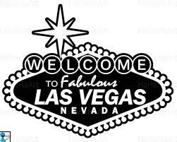 Las Vegas Sign Clipart Cutting Files