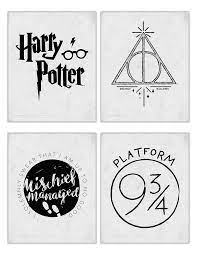 Harry Potter Symbols Trendyprint