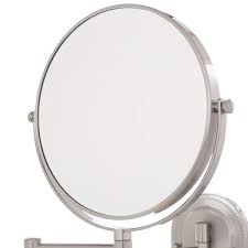 Jerdon 7x Wall Mount Makeup Mirror
