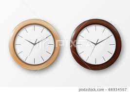 Vector 3d Realistic Simple Round Wooden