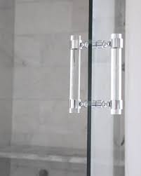 Lucite Shower Door Pulls Bath