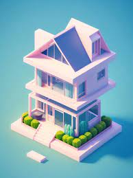 Centered Very Cute Isometric View