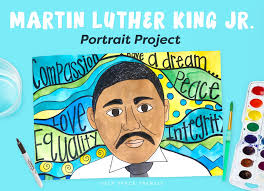Martin Luther King Jr Portrait Art