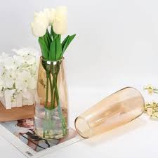 Glass Vase For Decor Home Handmade