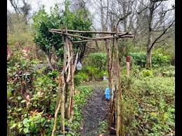 How To Build A Rustic Garden Arch For