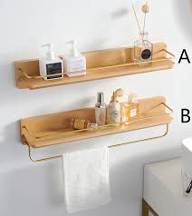 Bathroom Shelf With Towel Barbathroom