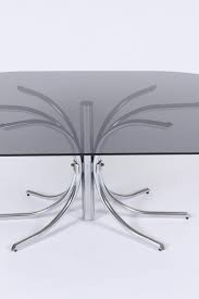 Vintage Chrome Plated Dining Table