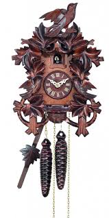 Cuckoo Clock 26cm Three Bird Engstler