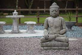 Mega Buddha Stone Garden Statue