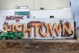 Welcome To Fishtown Mural With Cats