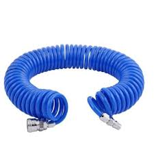 Pneumatic Coil Hose With Standard Couplings