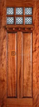 8 Craftsman Mahogany Primo Doors