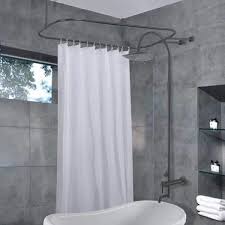 Utopia Alley Hoop Shower Rod For