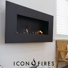 Icon Fires Nero 1150 Wall Mounted