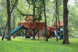 Saginaw Texas Swing Set Backyard Fun