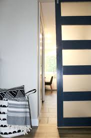 Diy Modern Sliding Door With Frosted