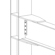 beam to column framing connections