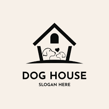 Dog House Logo Design Creative Idea