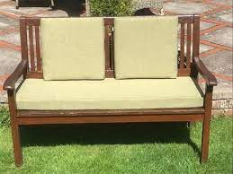 Garden Bench Cushion Green 3ft 4ft And