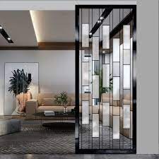 Gco Matte Black Partition In Iron With