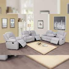 5 Seater Sofa In Light Grey Gs2886 3pc