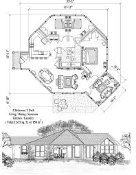 Hexagon House Pool House Plans