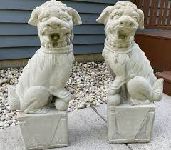 Foo Dog Garden Statues For