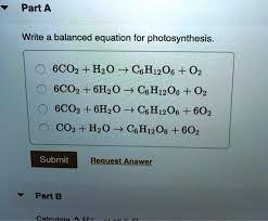 Solved Write A Balanced Equation For