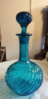 Proantic Baccarat Crystal Blue Decanter