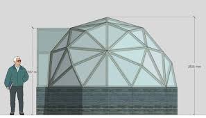 4m Diameter Unity Dome Plans Big Door