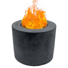 Round Propane Tabletop Fire Pit