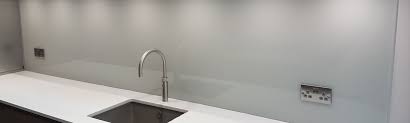 Coloured Glass Splashbacks Templated