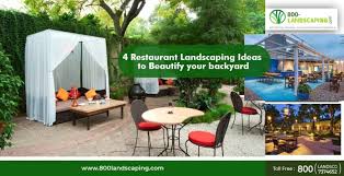 4 Restaurant Landscaping Ideas To