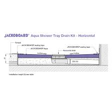 Jackoboard Aqua Shower Tray Tiling