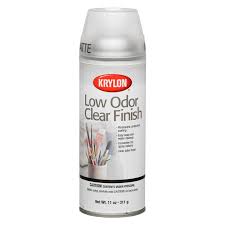 Krylon Low Odor Clear Spray Matte